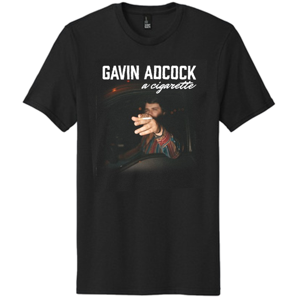 A Cigarette Black Photo Tee