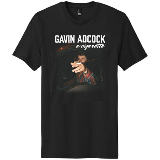 A Cigarette Black Photo Tee