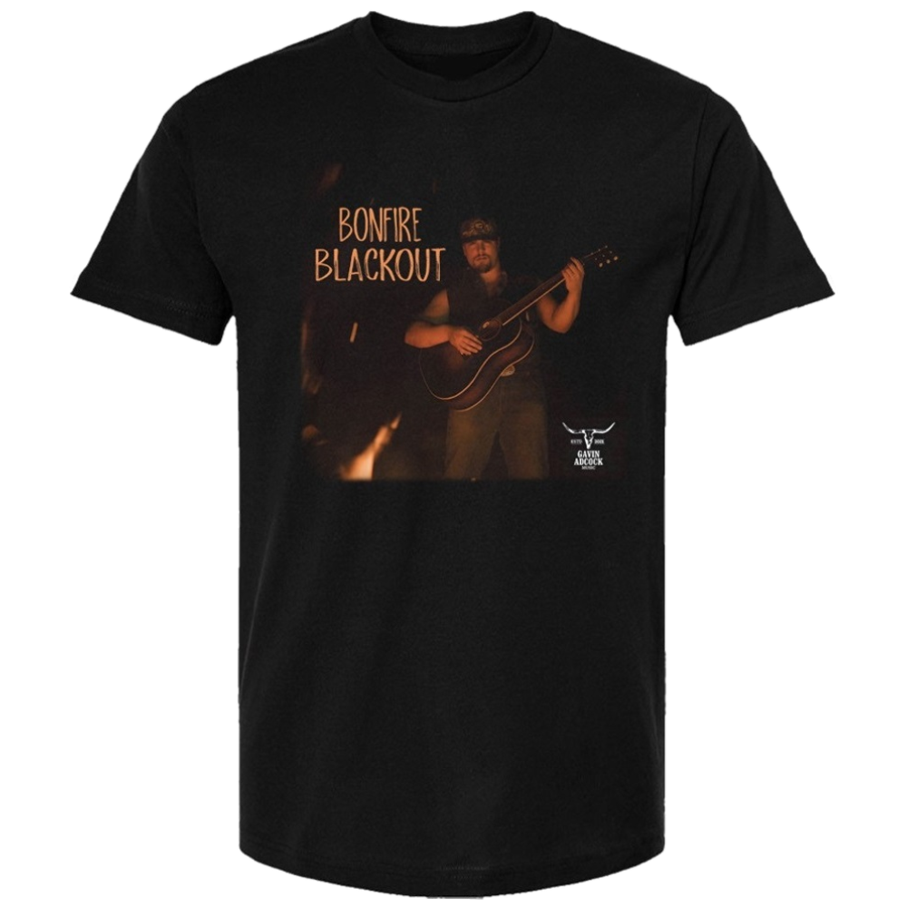 Bonfire Blackout Tee – Gavin Adcock